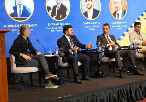 PMD Projects tikinti sektoru &uuml;zrə peşə təhsilində d&ouml;vlət-&ouml;zəl əməkdaşlığına dair konfransda iştirak edib