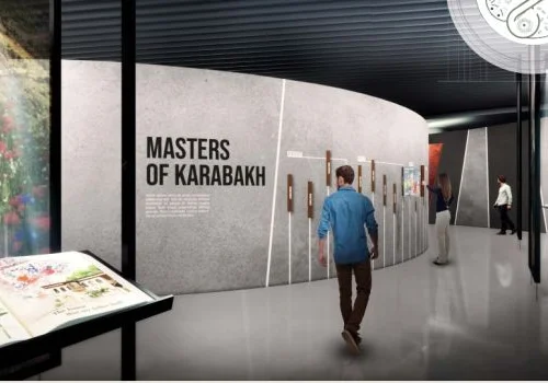 Zəfər parkı ərazisində Zəfər muzeyinin tikintisi s&uuml;rətlə davam edir