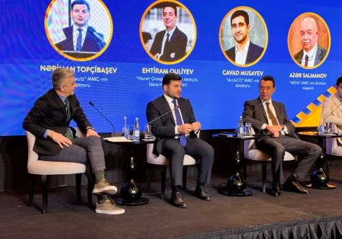 PMD Projects tikinti sektoru &uuml;zrə peşə təhsilində d&ouml;vlət-&ouml;zəl əməkdaşlığına dair konfransda iştirak edib